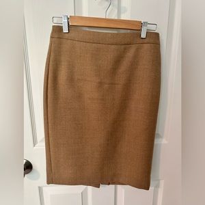 JCREW wool pencil skirt